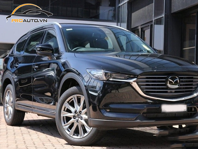 Dán wrap đổi màu cho xe Mazda CX8