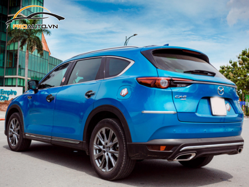 Dán wrap đổi màu Mazda CX8