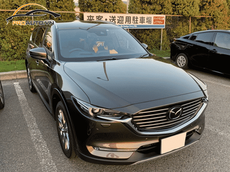 Dán wrap đổi màu xe Mazda CX8