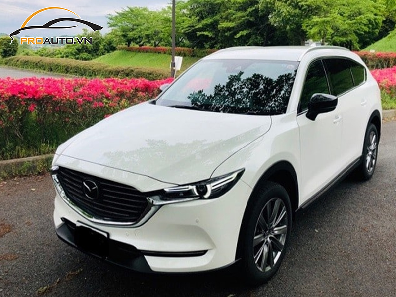 Dán wrap đổi màu xe Mazda CX8