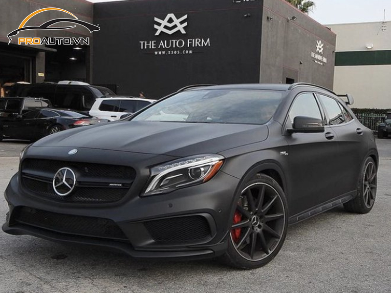 Dán wrap đổi màu Mercedes A-Class