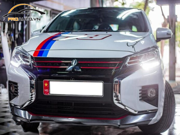 Wrap Đổi Màu Xe Mitsubishi Attrage
