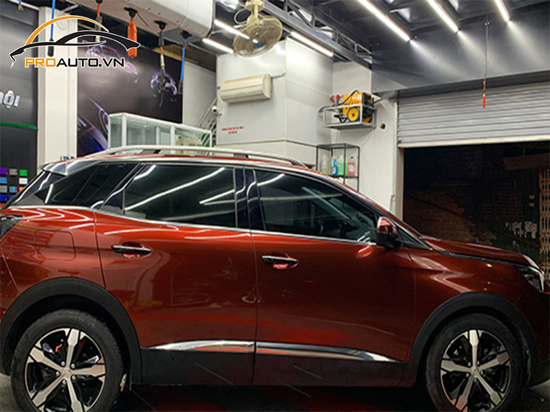 Bảng giá dán wrap đổi màu xe Peugeot 3008