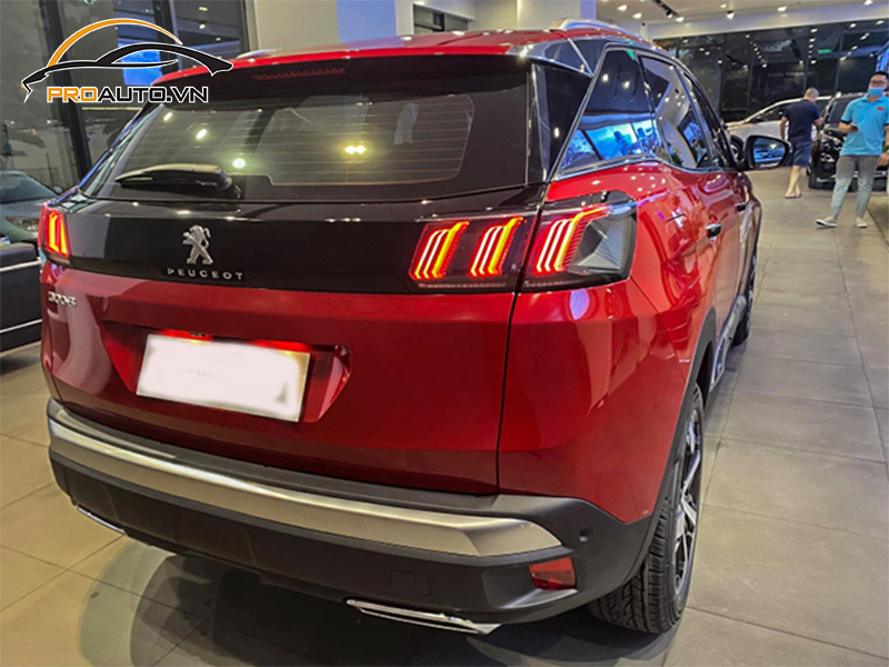 Dán wrap đổi màu xe Peugeot 3008