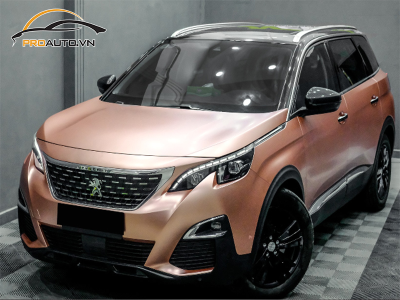 Dán wrap đổi màu Peugeot 5008