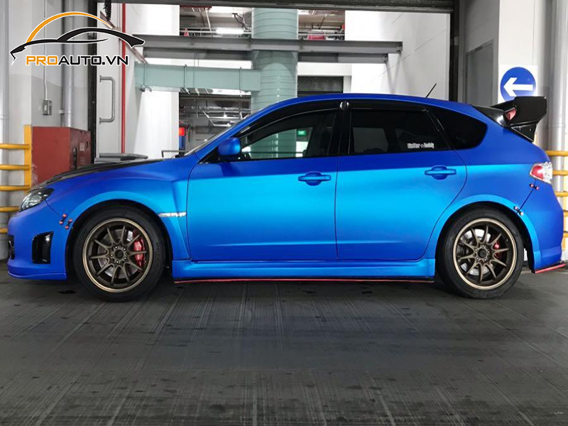 Dán wrap đổi màu xe Subaru Impreza