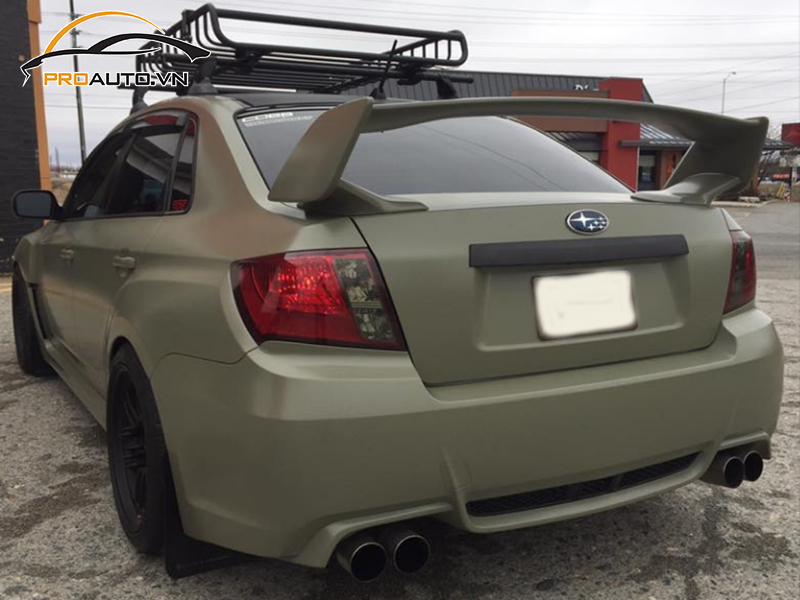Dán wrap đổi màu Subaru Impreza