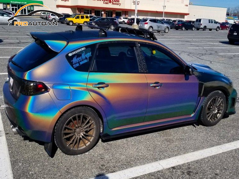 Dán wrap đổi màu Subaru Impreza