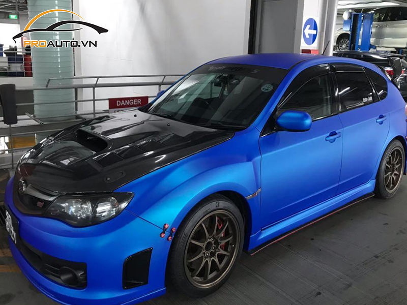 Wrap đổi màu xe Subaru Impreza