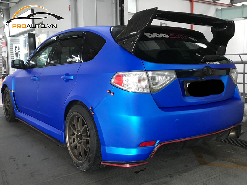 Bảng giá dán wrap đổi màu xe Subaru Impreza