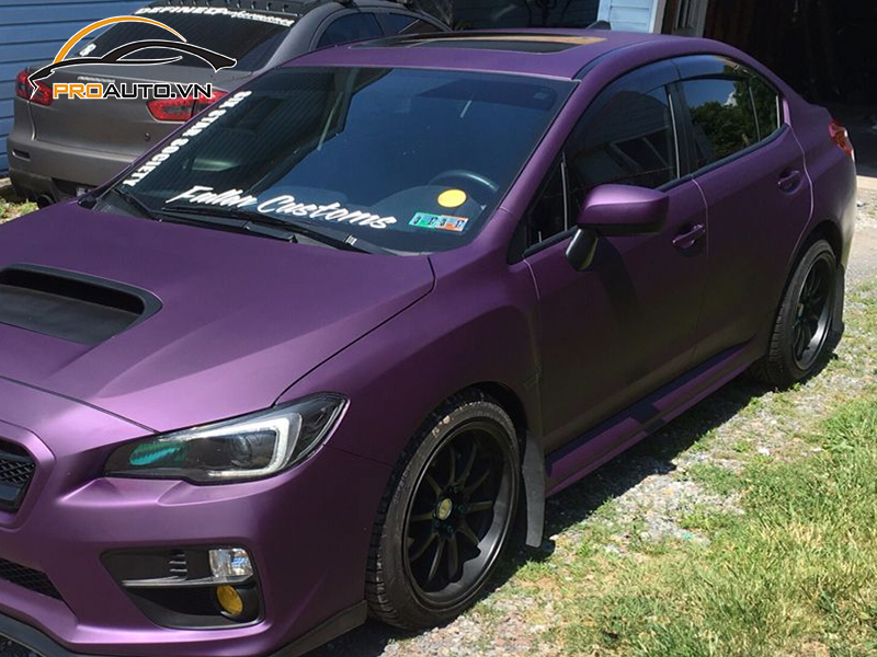Dán wrap đổi màu xe Subaru Impreza