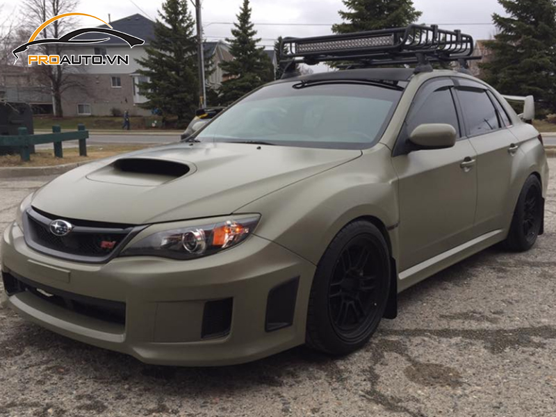 Dán wrap đổi màu cho xe Subaru Impreza