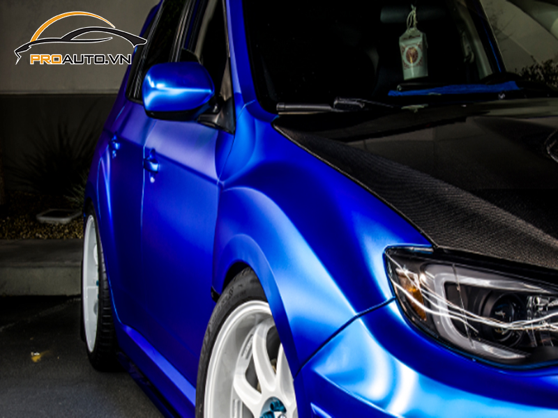 Dán wrap đổi màu xe Subaru Levorg