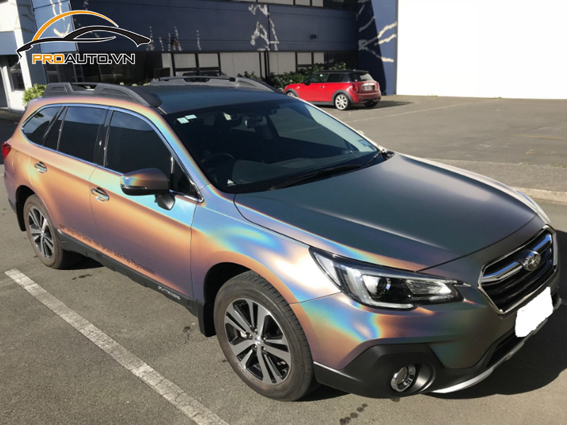 Wrap đổi màu xe Subaru Outback