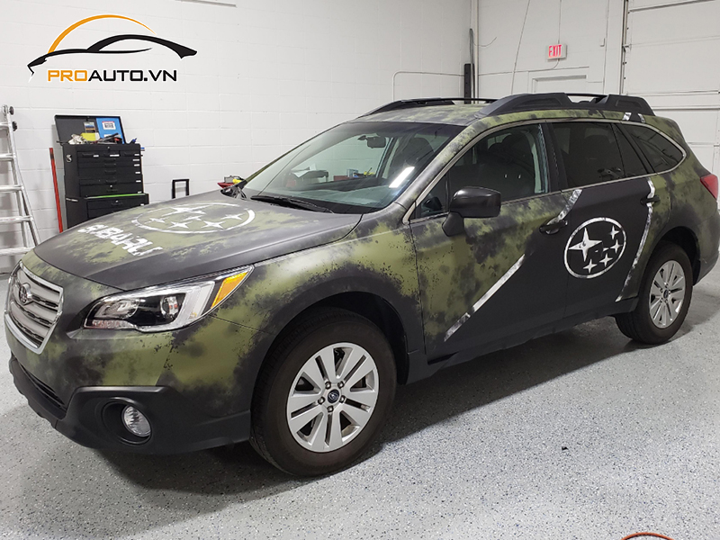 Bảng giá dán wrap đổi màu xe Subaru Outback