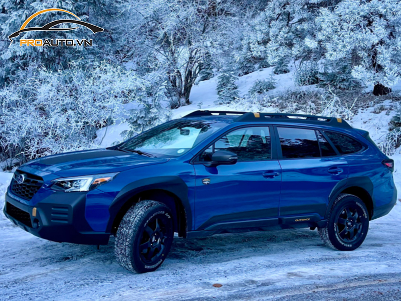 Dán wrap đổi màu xe Subaru Outback
