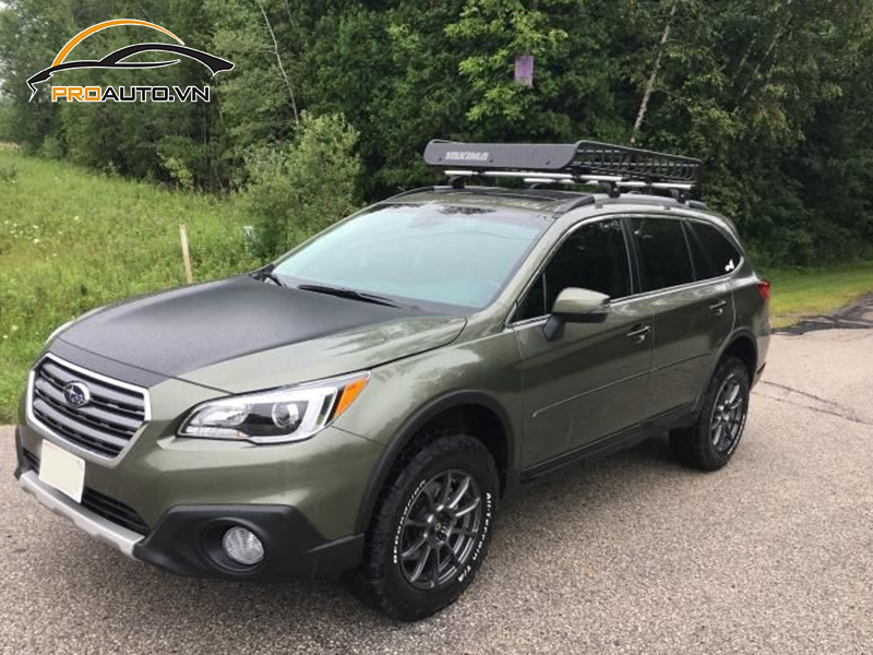Dán wrap đổi màu xe Subaru Outback