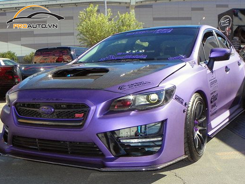 Dán wrap đổi màu Subaru WXR