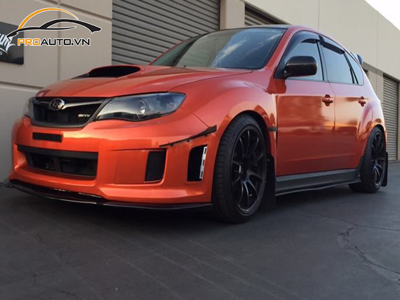 Dán wrap đổi màu Subaru WXR