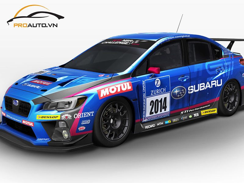 Dán wrap đổi màu xe Subaru WXR