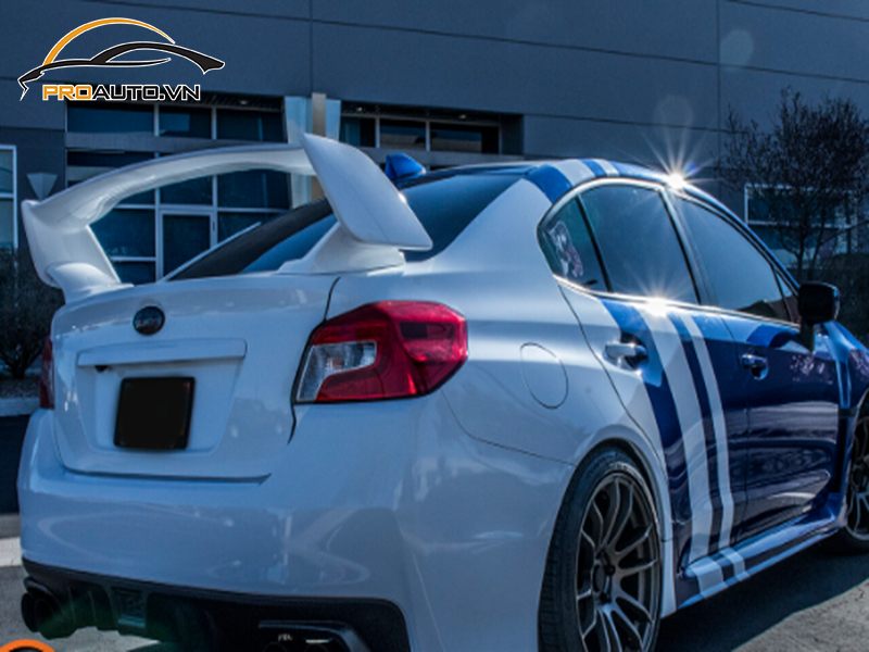 Dán wrap đổi màu xe Subaru WXR