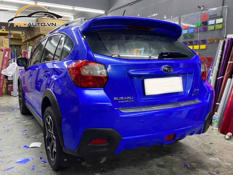Dán wrap đổi màu Subaru XV