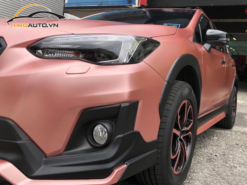 Dán wrap đổi màu xe Subaru XV