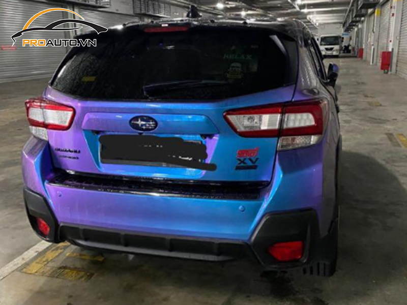 Dán wrap đổi màu xe Subaru XV