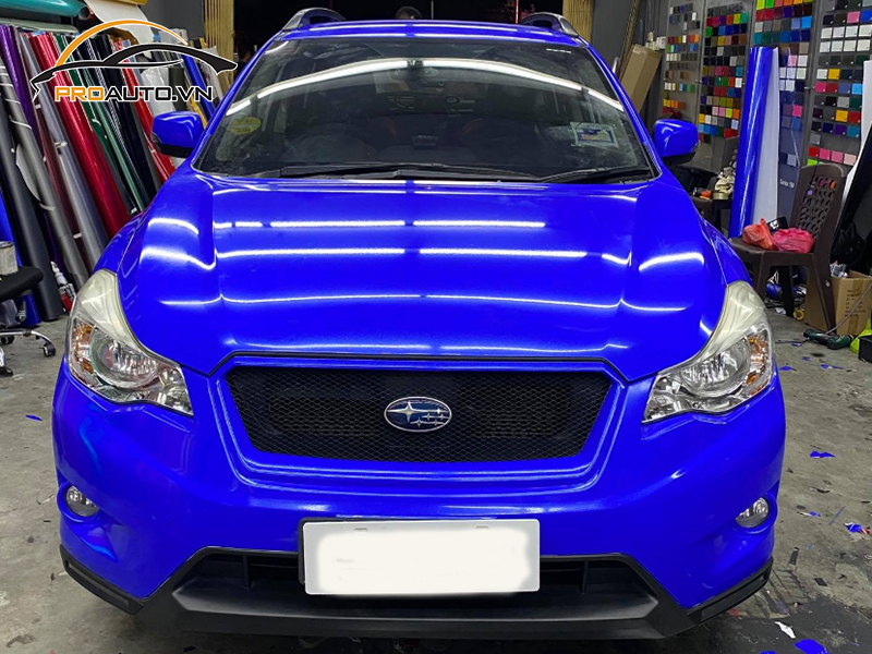 Dán wrap đổi màu cho xe Subaru XV
