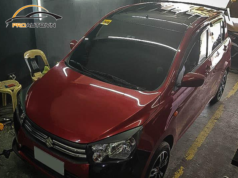 Wrap đổi màu xe Suzuki Celerio
