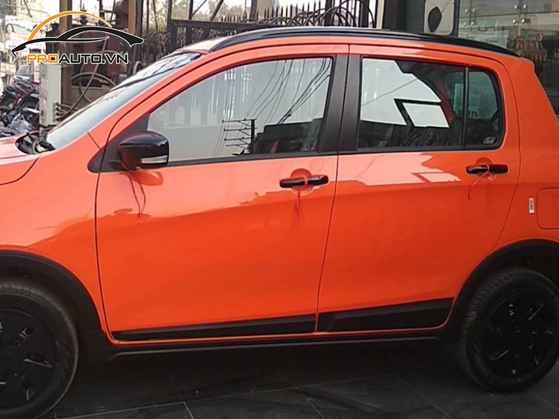 Dán wrap đổi màu xe Suzuki Celerio