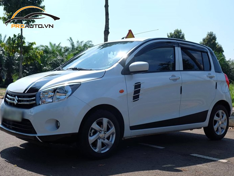 Dán wrap đổi màu xe Suzuki Celerio