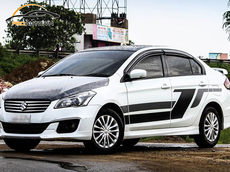 Dán wrap đổi màu xe Suzuki Celerio