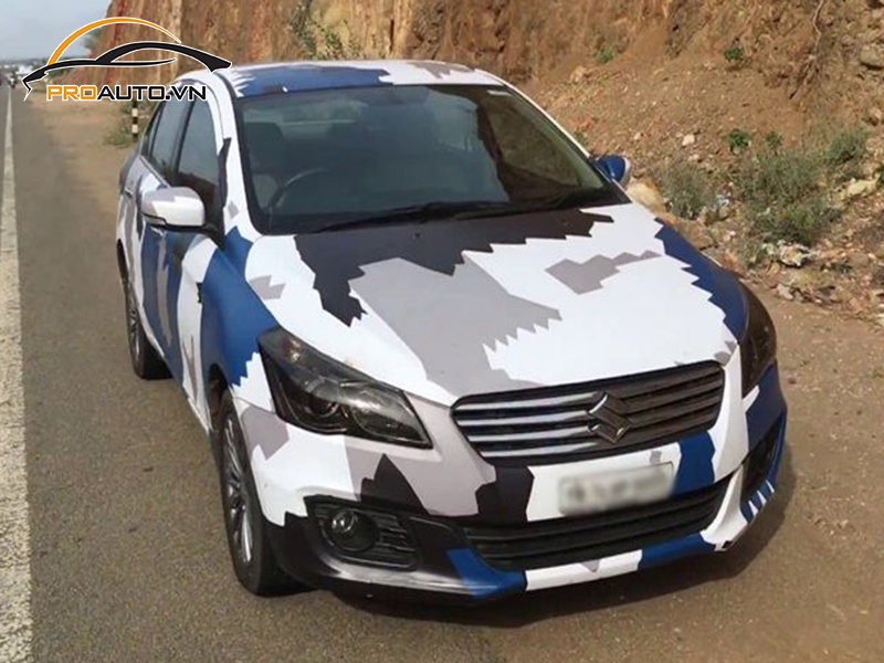 Dán wrap đổi màu xe Suzuki Celerio