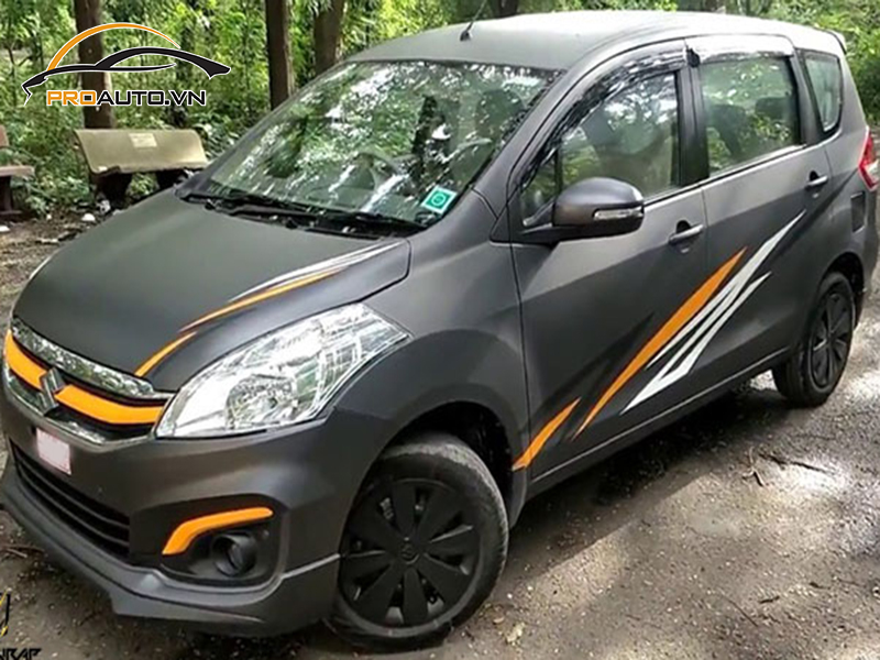 Dán wrap đổi màu Suzuki Ertiga