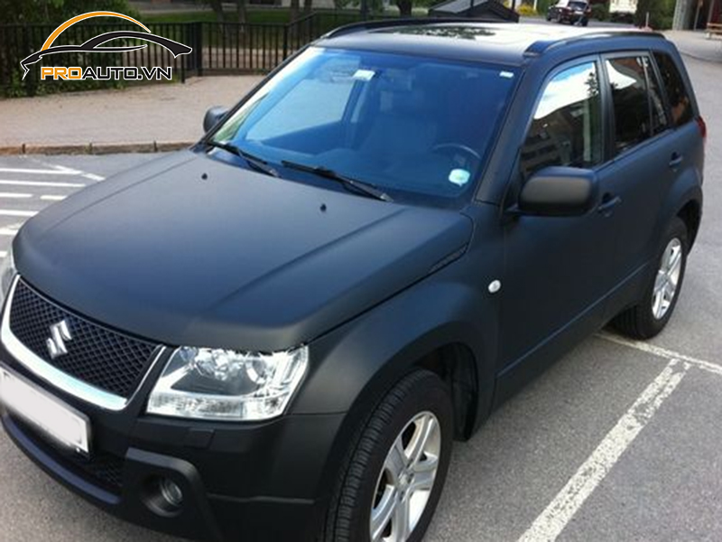 Dán wrap đổi màu xe Suzuki Vitara