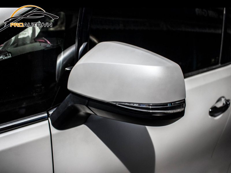 Dán wrap đổi màu xe Toyota Alphard