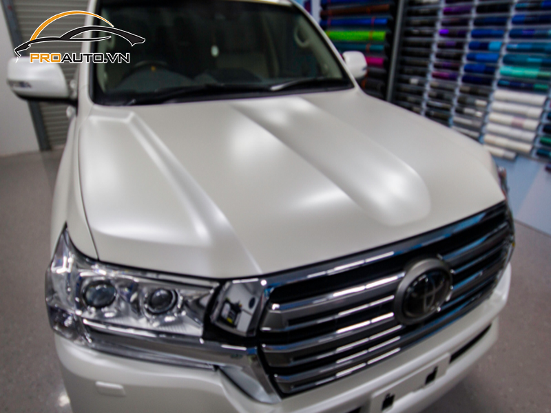Dán wrap đổi màu Toyota Land Cruiser