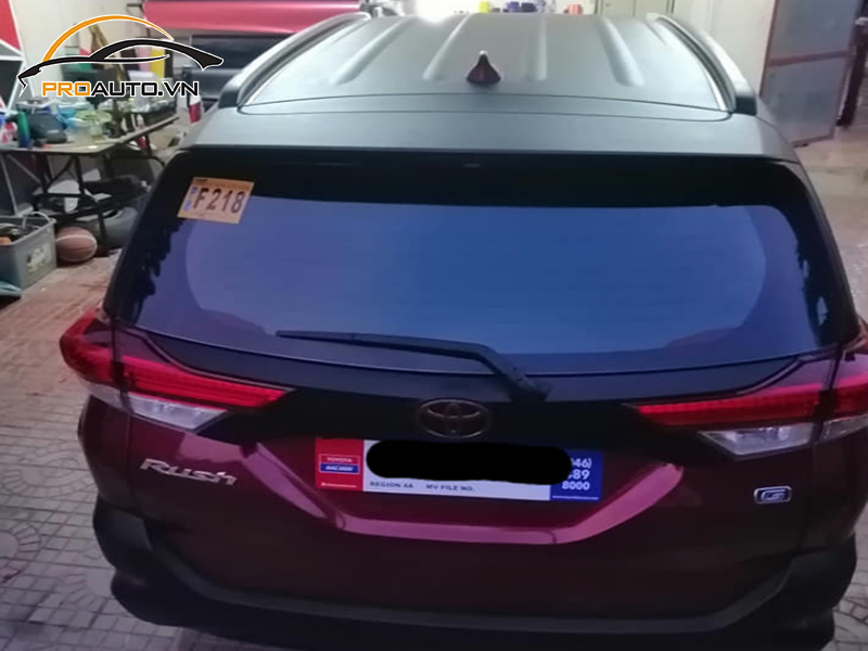 Wrap Đổi Màu Xe Toyota Rush - Ảnh 6
