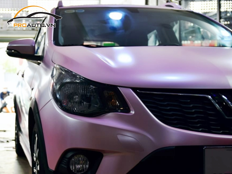 Dán wrap đổi màu xe Vinfast Fadil