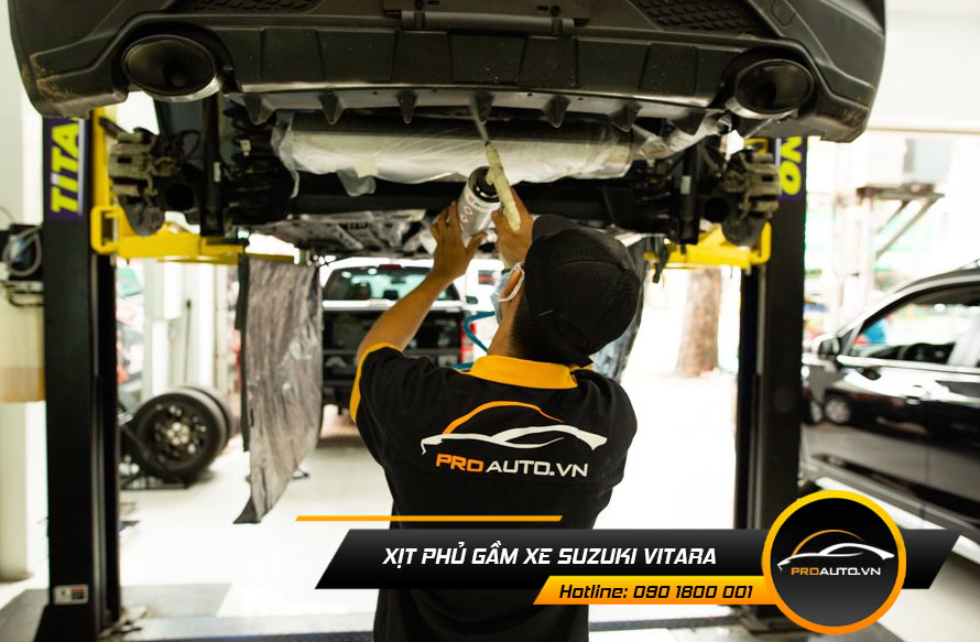 Xịt phủ gầm xe Suzuki Vitara