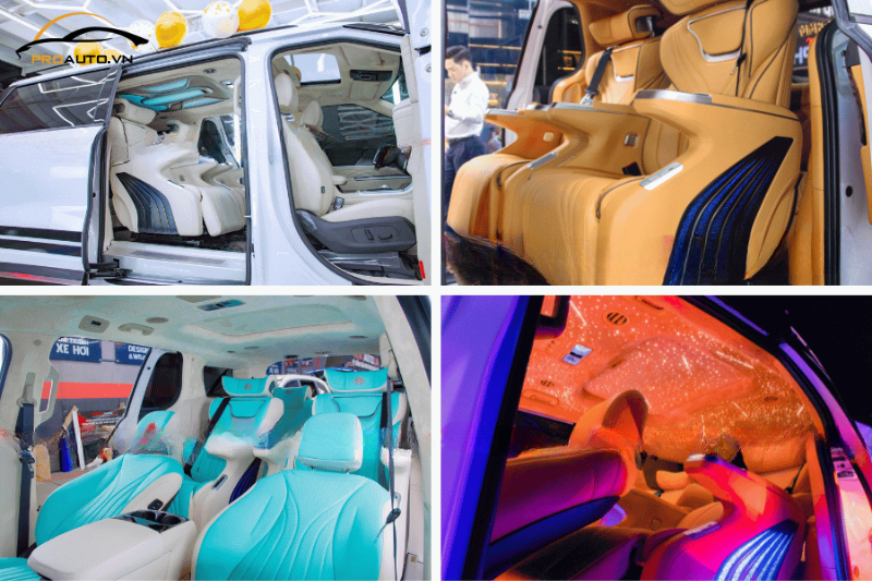 Độ ghế Limousine MIKA 6.0: Bảng giá mới nhất