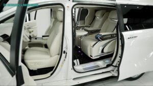 Độ limousine màu kem cho xe Kia Carnival tại PROAUTO.VN