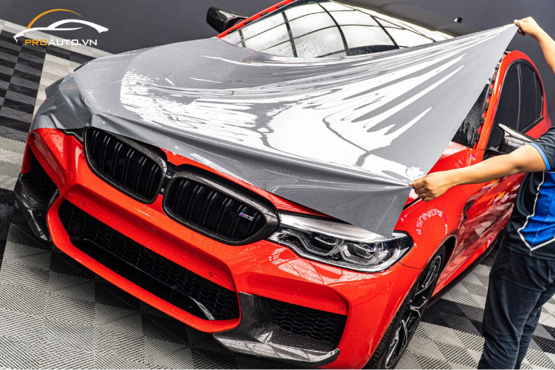 Wrap đổi màu xe BMW