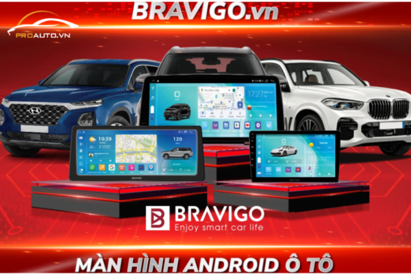 Bravigo BX Series - Dòng màn hình Android ô tô năm 2024