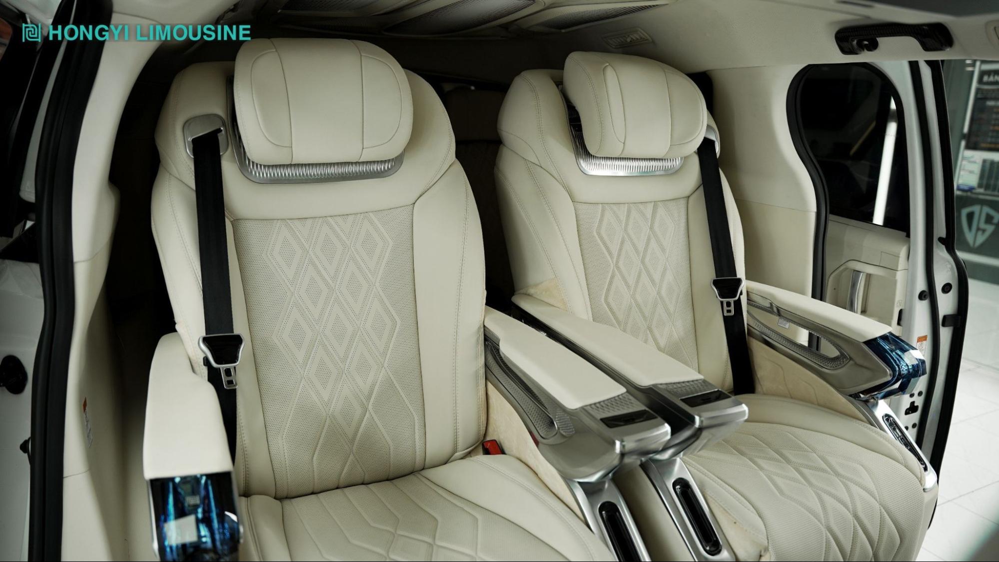 Độ ghế limousine Crystal 4.0 Pro cho Kia Carnival