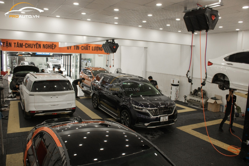 Trung tâm dán phim PPF xe Kia Sportage tại Bình Dương