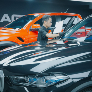 Xế yêu sẽ được kiểm tra KCS sau khi hoàn thành quy trình dán phim