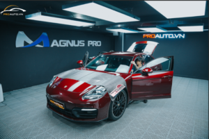 Dán phim cách nhiệt Llumar chính hãng với xe Porsche Panamera  