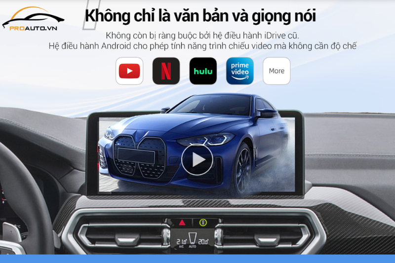Giải trí CarPlay AI box đa phương tiện